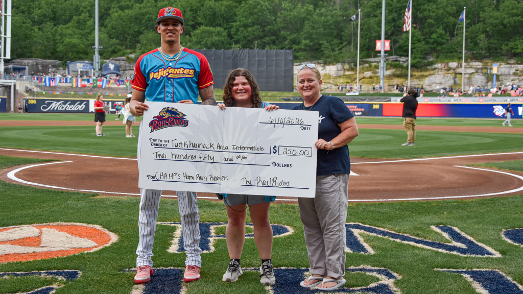 Jaime LaChase was the program coordinator for Tunkhannock Area Intermediate Center, the local school with the top participation. The school received funds to help clear their wish list as a reward for the students efforts.