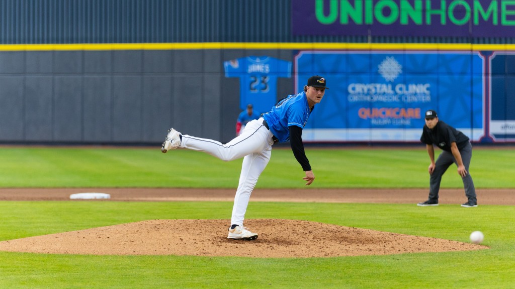 Khal Stephen struck out three over six scoreless on May 27.