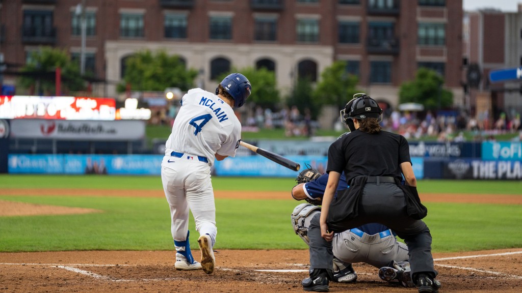 Hitting in the ninth spot in the order, Sean McLain had two of Tulsa's eight hits and drove in one of its three runs in Friday's 3-0 victory over Corpus Christi.