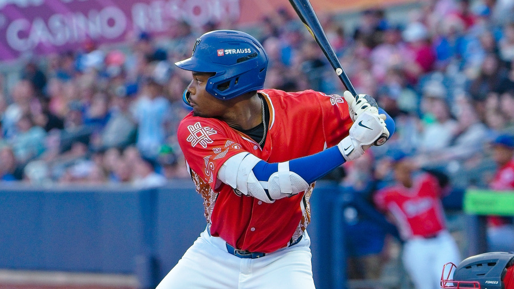 Josue De Paula doubled home the Drillers first run of the night in Friday's loss to Springfield.