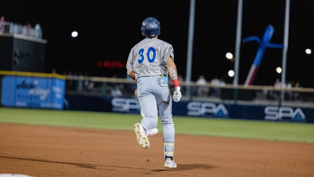 Cam Cannarella was 2-for-2 with a pair of solo homers and three walks on Saturday night.