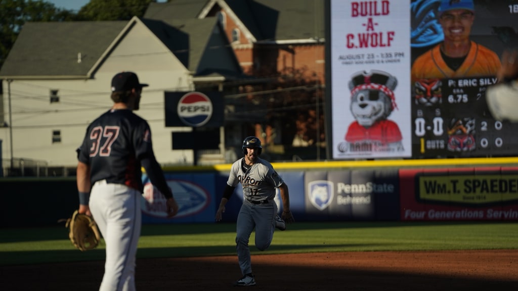 Jacob Cozart picked up three hits in Akron's win over Erie.
