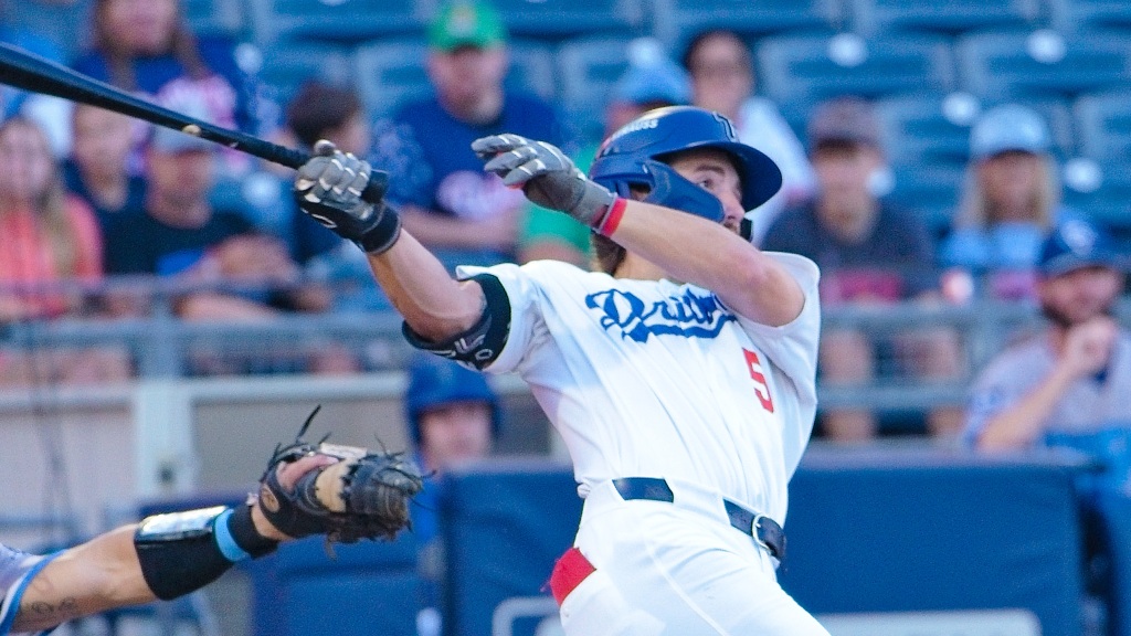 Kole Myers' leadoff home run in the bottom of the ninth tied Thursday's game at 2-2.