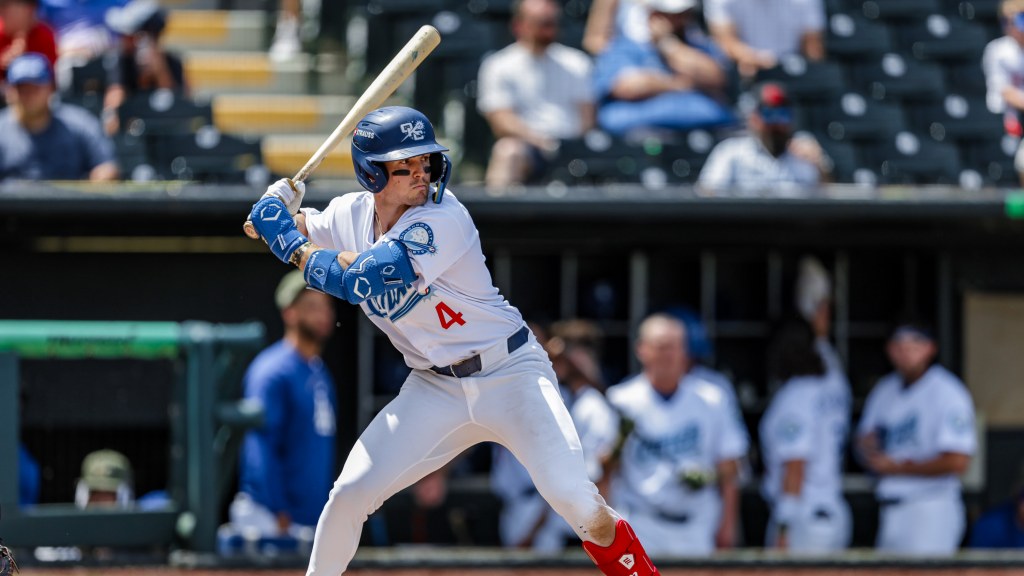 Comets outfielder Zach Ehrhard homered twice and reached base in all five at-bats on Saturday night.