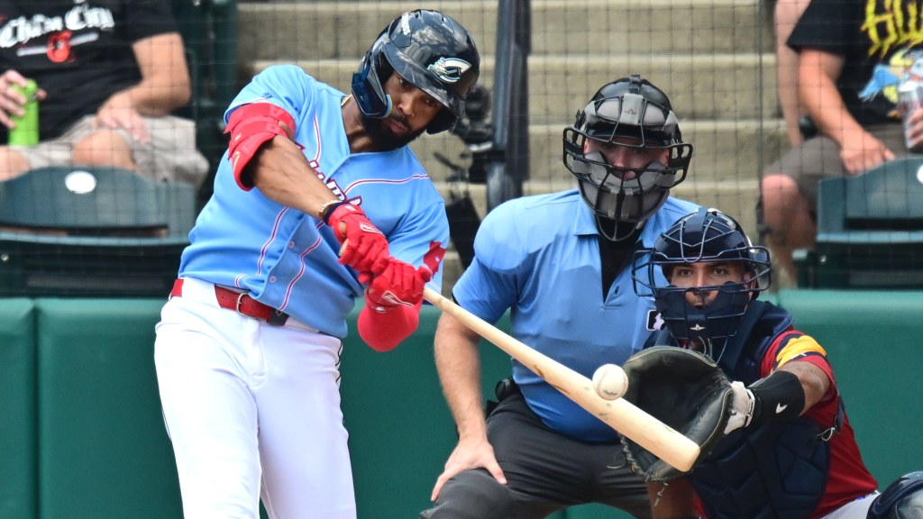 George Valera hit the fourth of four Clippers homers on Thursday
