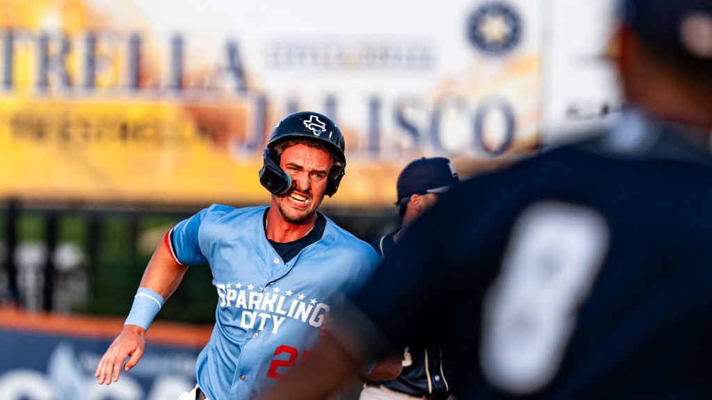 Drew Brutcher, who reached base twice Saturday, is hitting .453 with 11 extra-base hits and 25 RBIs in 16 June games.