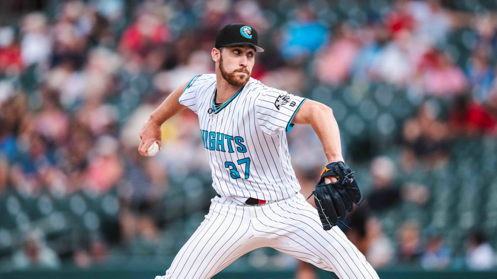 David Sandlin was tremendous on the mound Saturday with five shutout innings pitched and six strikeouts in a no-decision.