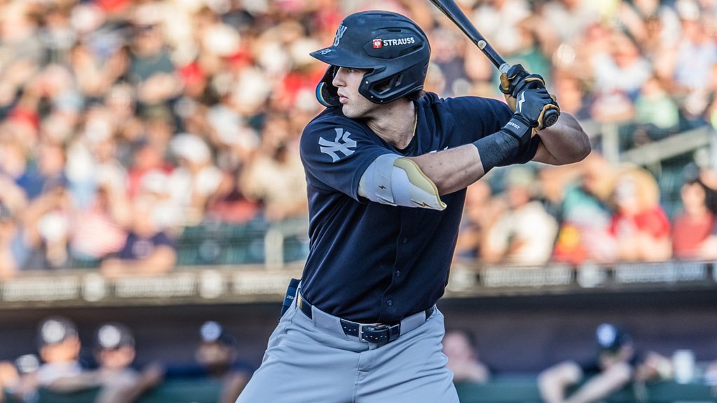 Spencer Jones homered in the first inning of game one on Saturday.