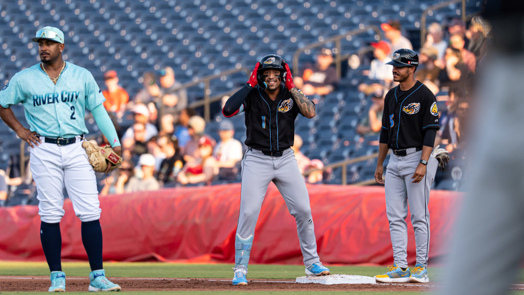Maick Collado picked up two RBI singles in Akron's extra inning loss.