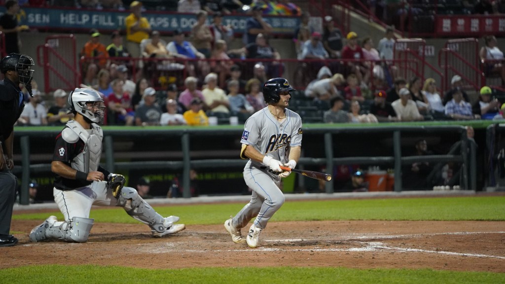 Nick Mitchell picked up three hits including the game winning single on Saturday.