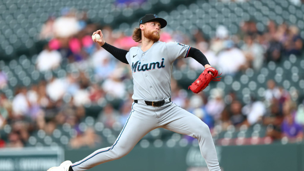 Former Blue Wahoos pitcher Max Meyer is enjoying his best MLB season with Miami Marlins. 