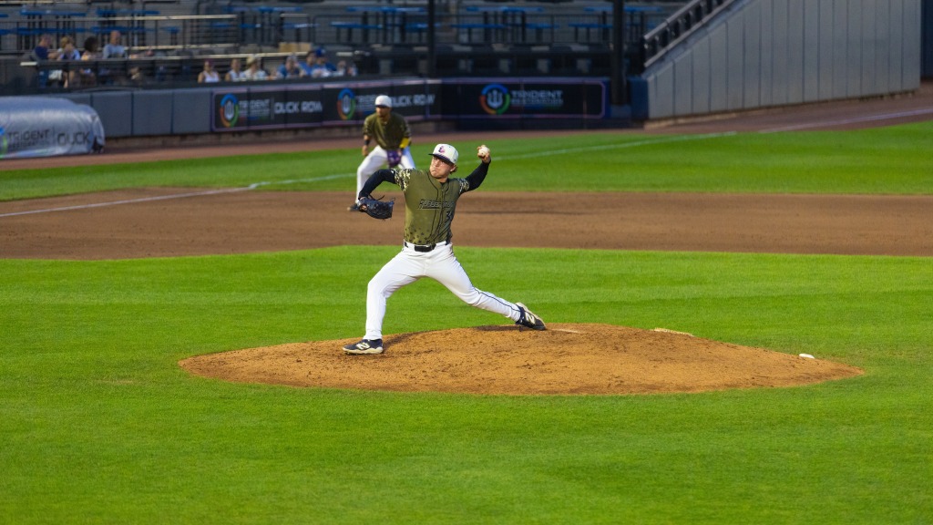 Adam Tulloch tossed two thirds scoreless innings on Friday night.