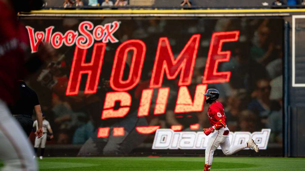 Worcester Red Sox 2B Franklin Arias crushed a 2-run HR (his third in nine games since his promotion from Portland) to spur the WooSox past the Lehigh Valley IronPigs, 10-1 on Wednesday night at Polar Park.