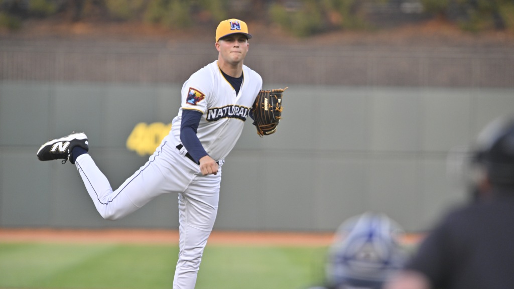 RH Drew Beam becomes the second Naturals pitcher to claim the league award in 2026.