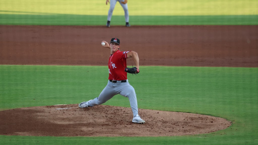 Ryan Sloan threw shutout baseball for 4.2 innings.