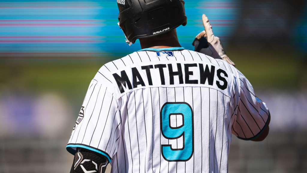 Jason Matthews sparked the Knights on their way to a win in Game Two of Friday's double header.
