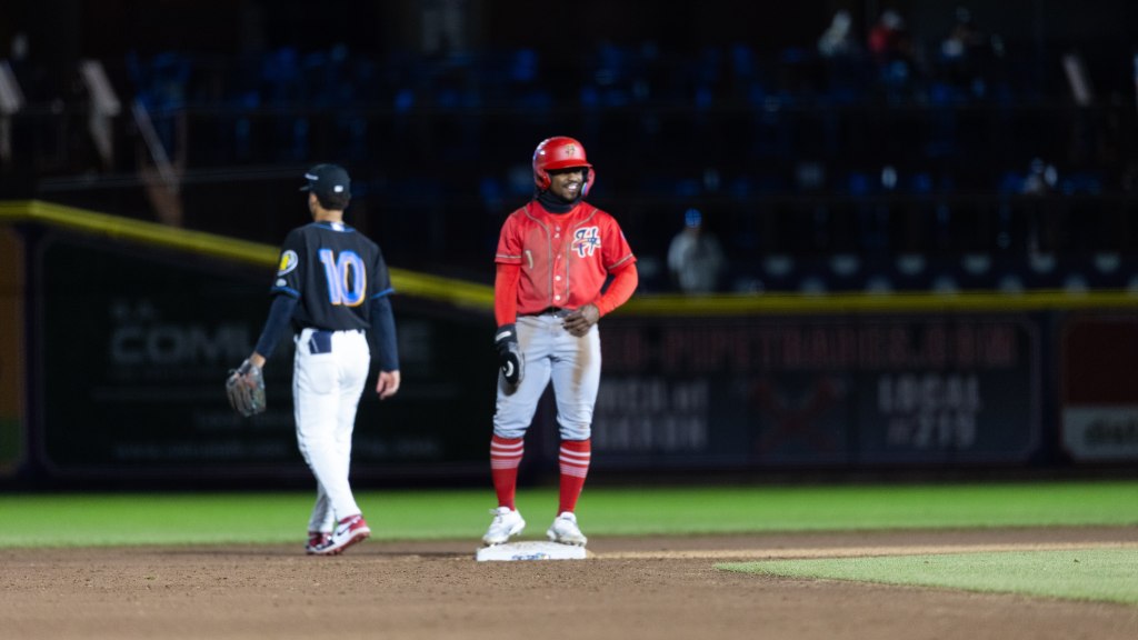 Johnathon Thomas went four-for-four with a double in the win