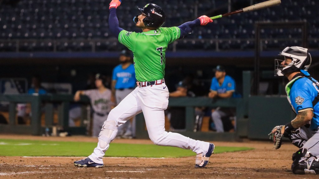 DaShawn Keirsey Jr. raised his stolen base total to 16 on Tuesday night in Nashville.