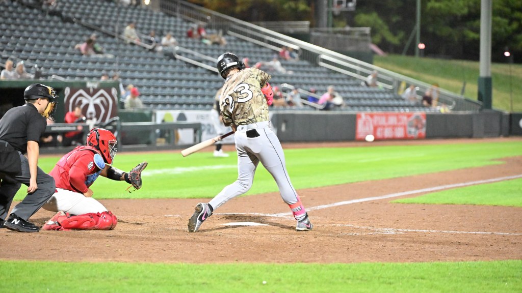 Hunter Fitz-Gerald connected for his team leading 28th home run of the season.