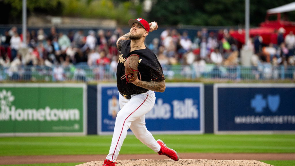 Rehabbing Boston Red Sox RHP Tanner Houck threw 3.1 innings of relief allowing 1 earned run in Worcester’s 4-3, 10-inning defeat to the Durham Bulls on Saturday at Polar Park.