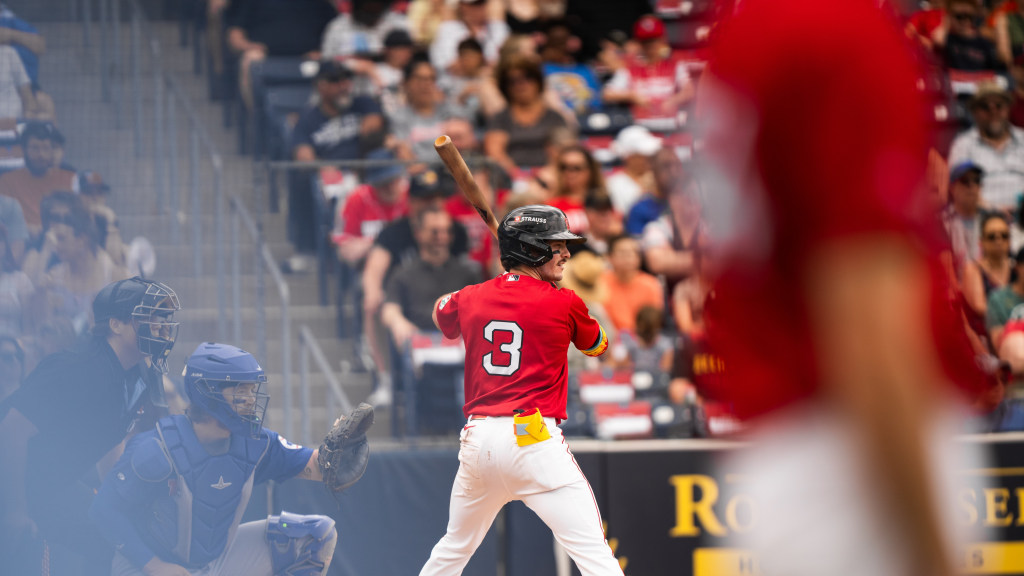 WooSox CF Braiden Ward, who leads the league with 27 stolen bases, doubled twice, had an RBI & a run scored, and was stellar in the outfield to lead Worcester to a 5-3 win over Buffalo on Sunday at Polar Park.