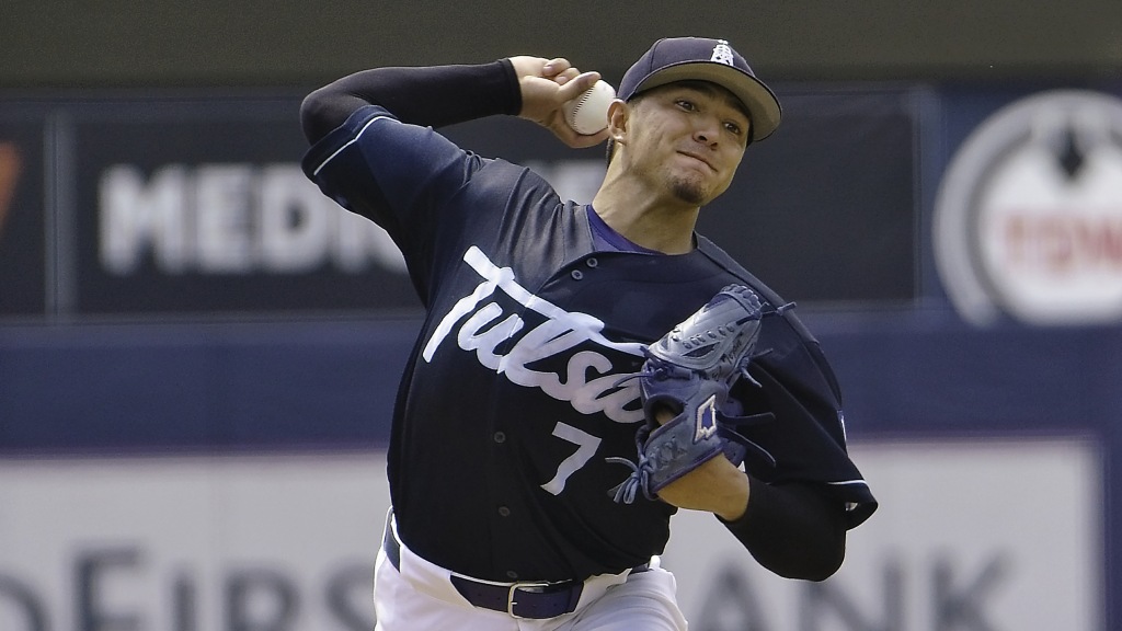 Roque Gutierrez made his seventh start of the season in Sunday's finale with Amarillo. Gutierrez surrendered 2 runs in 4 innings pitched.