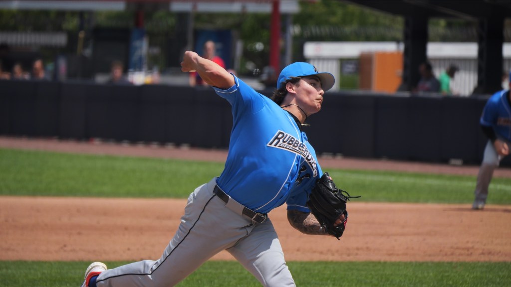 Braylon Doughty struck out eight over five scoreless innings to pick up his first Double-A win.
