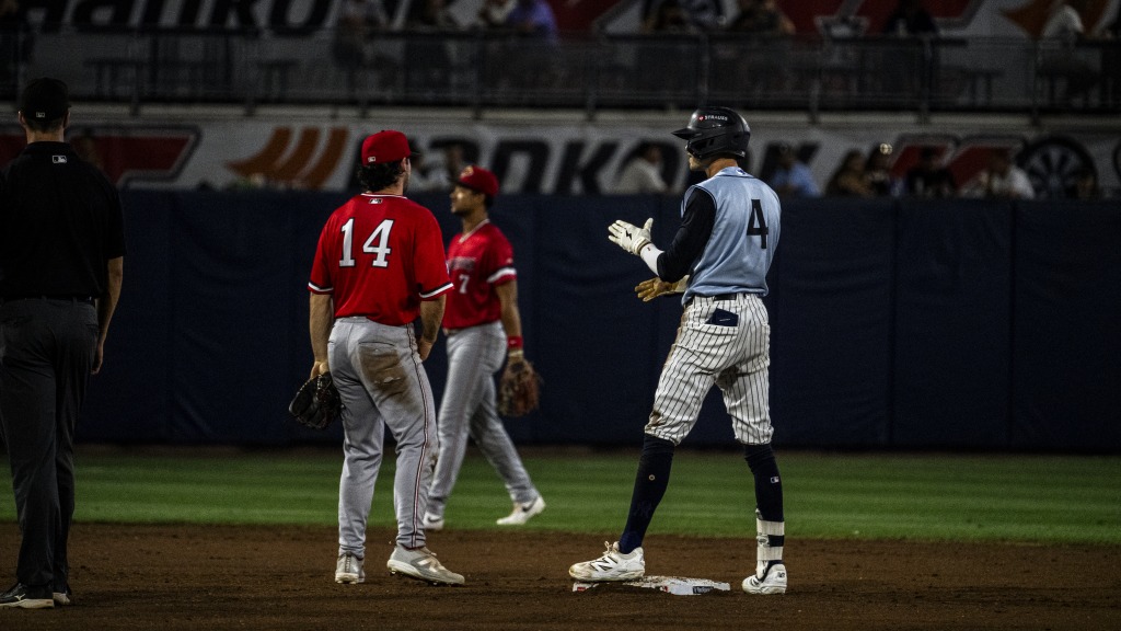Duke Ellis sets a franchise record for steals with 84 in his RailRiders career.