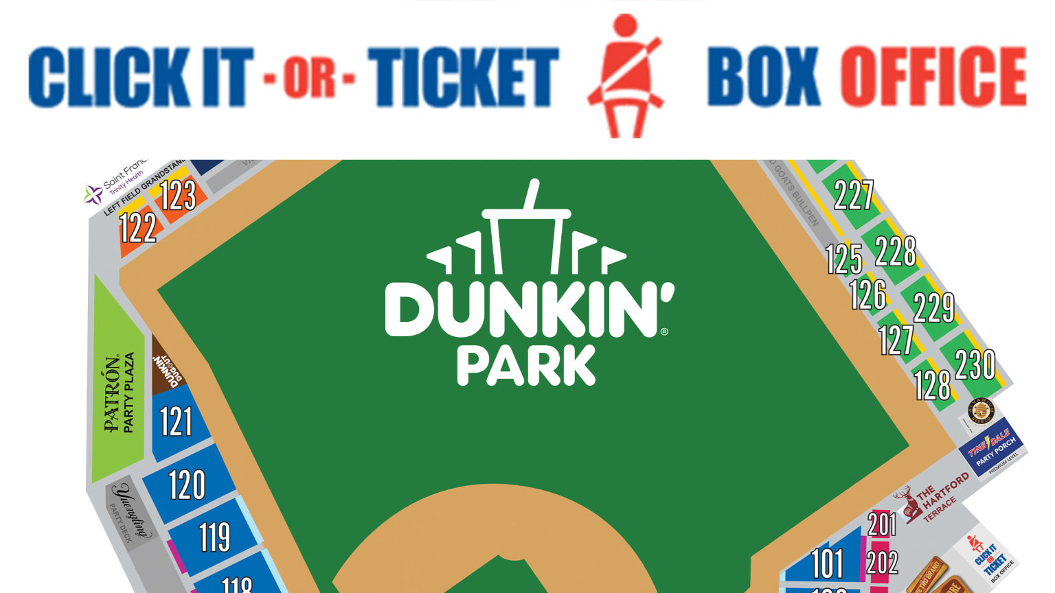 Dunkin' Donuts Park Yard Goats