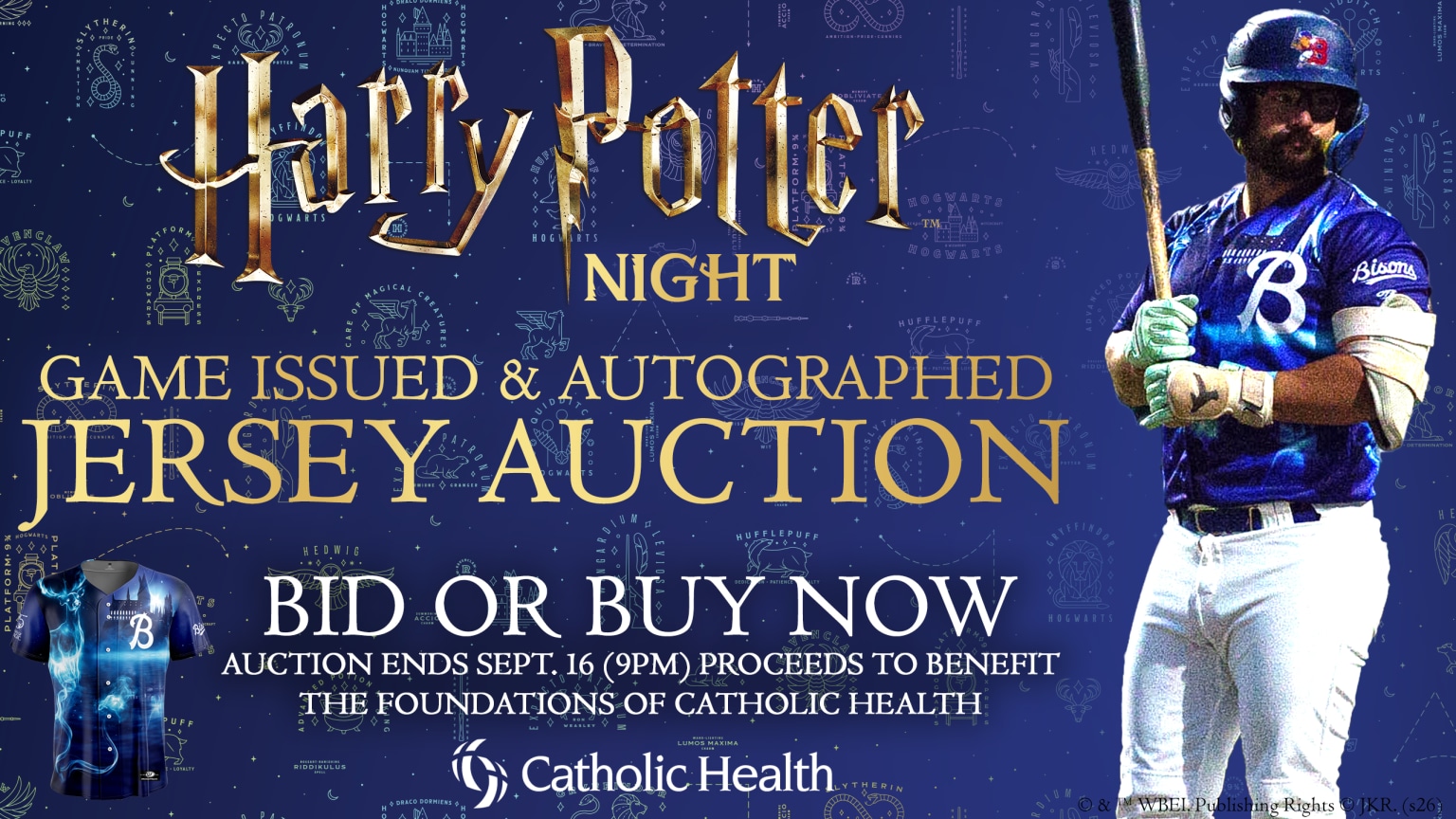 Patronus Racing Buffalo Bisons Harry Potter Patronus Jersey Auction Catholic Health