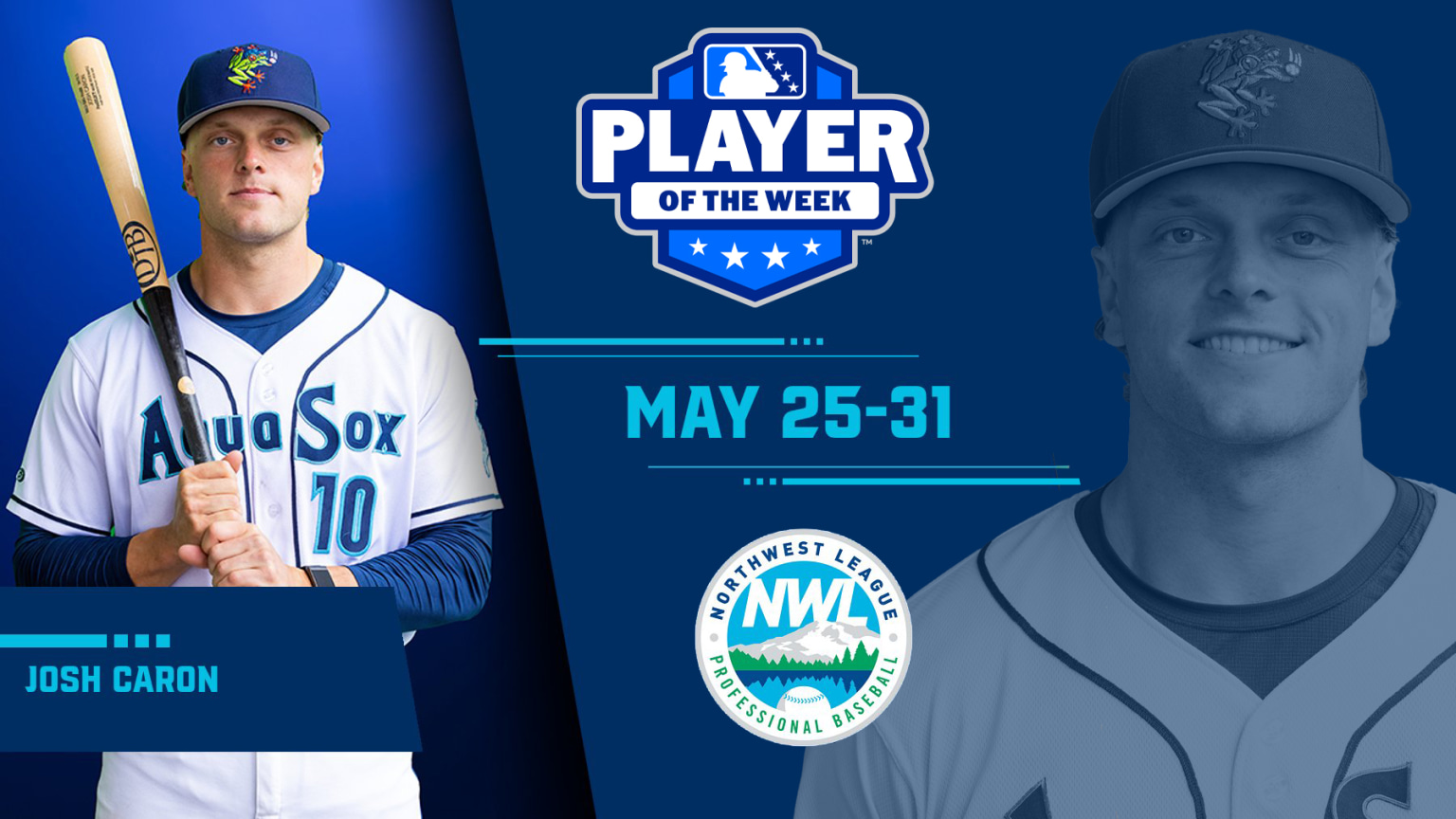 Josh Caron Earns NWL Player Of The Week Honors
