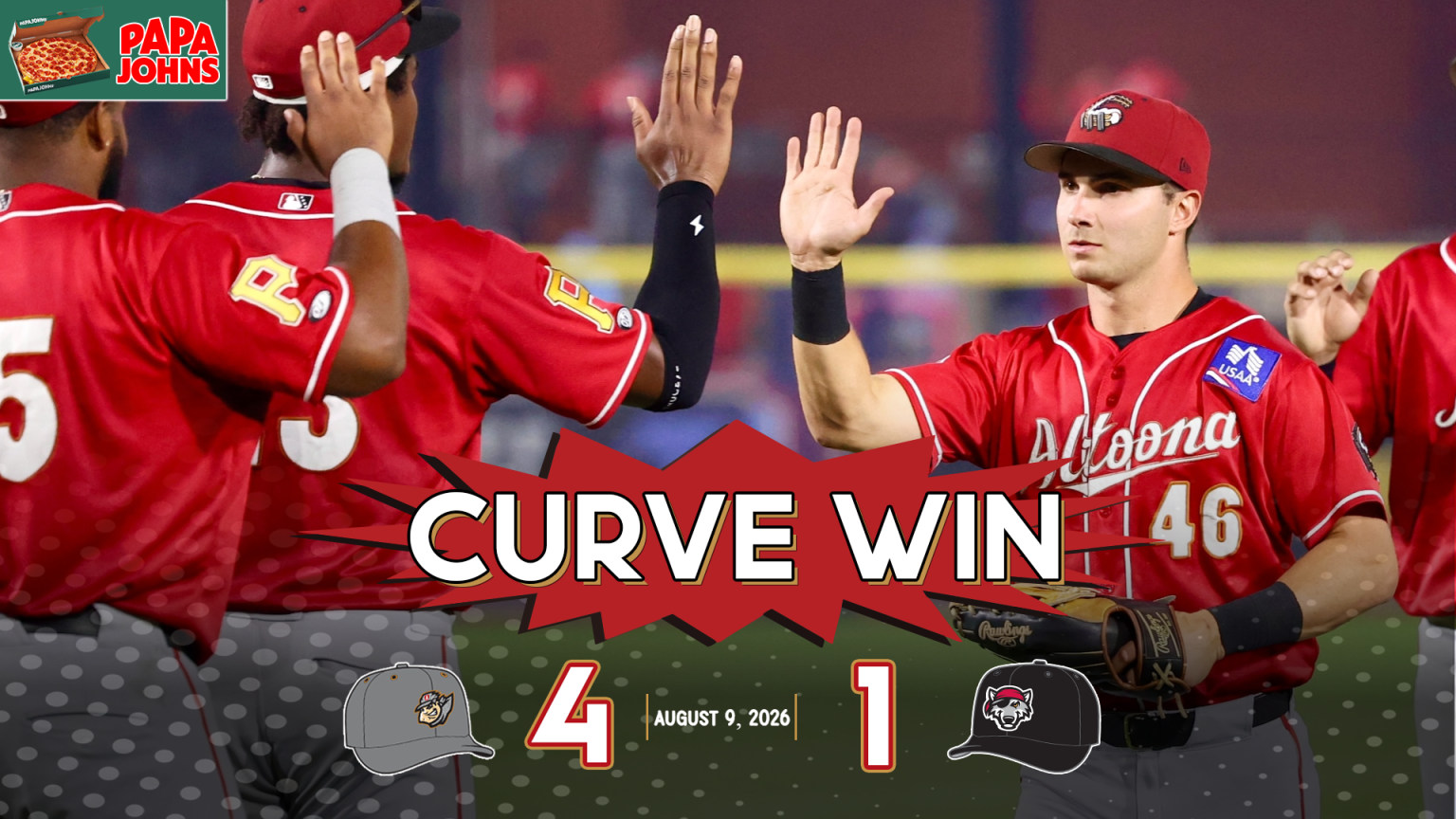 Curve Spin 1-Hitter in 4-1 Win at Erie