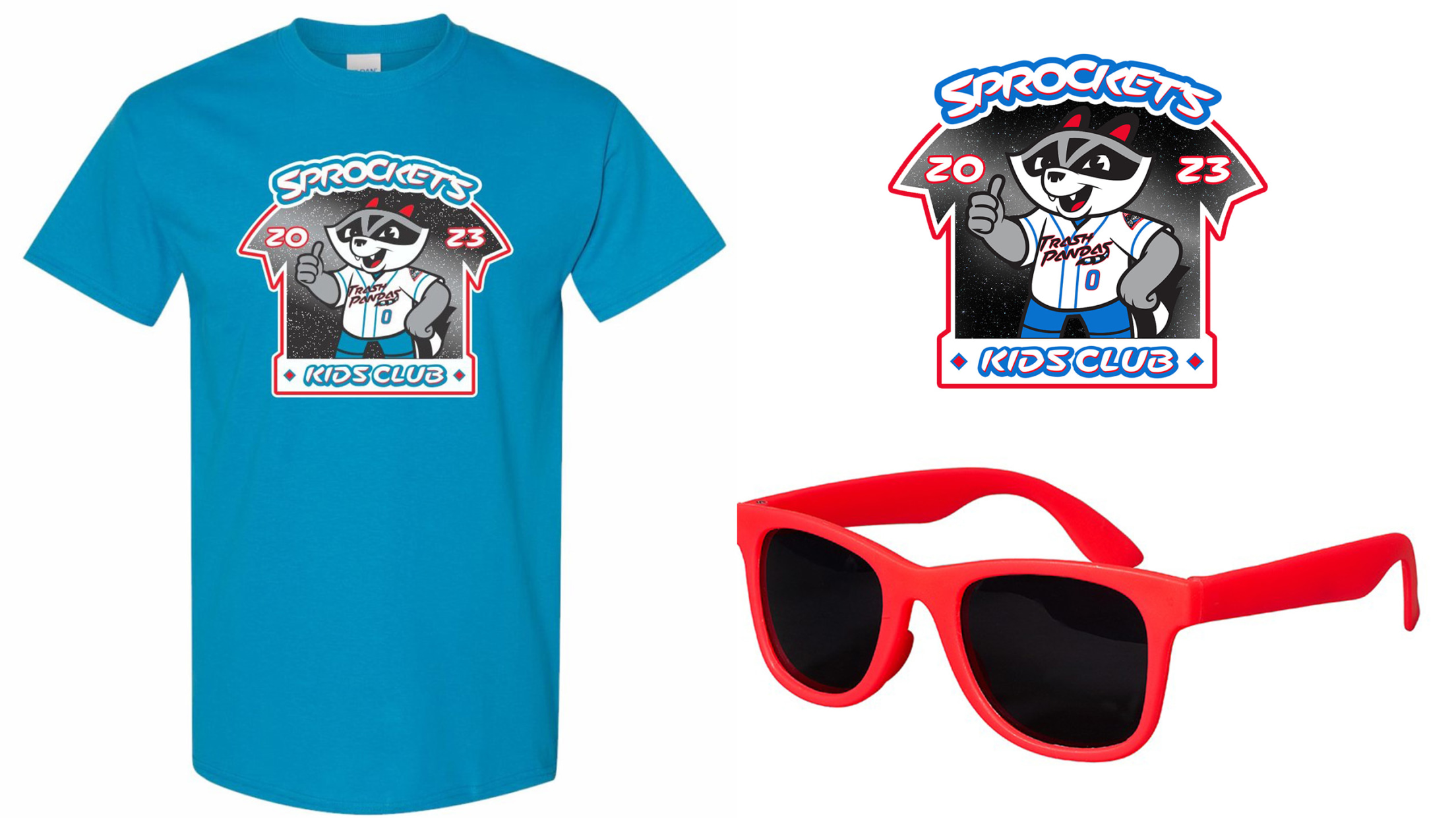 Rocket City Trash Pandas Sprocket's Kids Club Trash Pandas