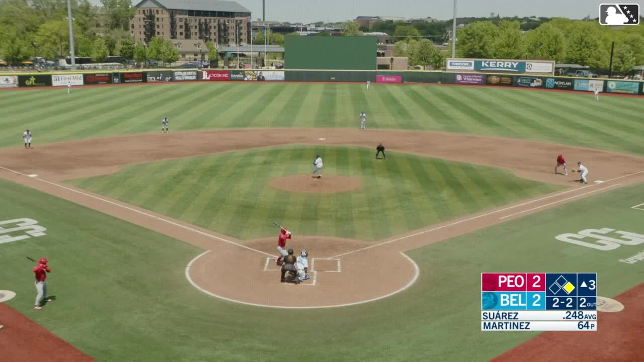 Liomar Martinez In play, run(s) to José Suárez
