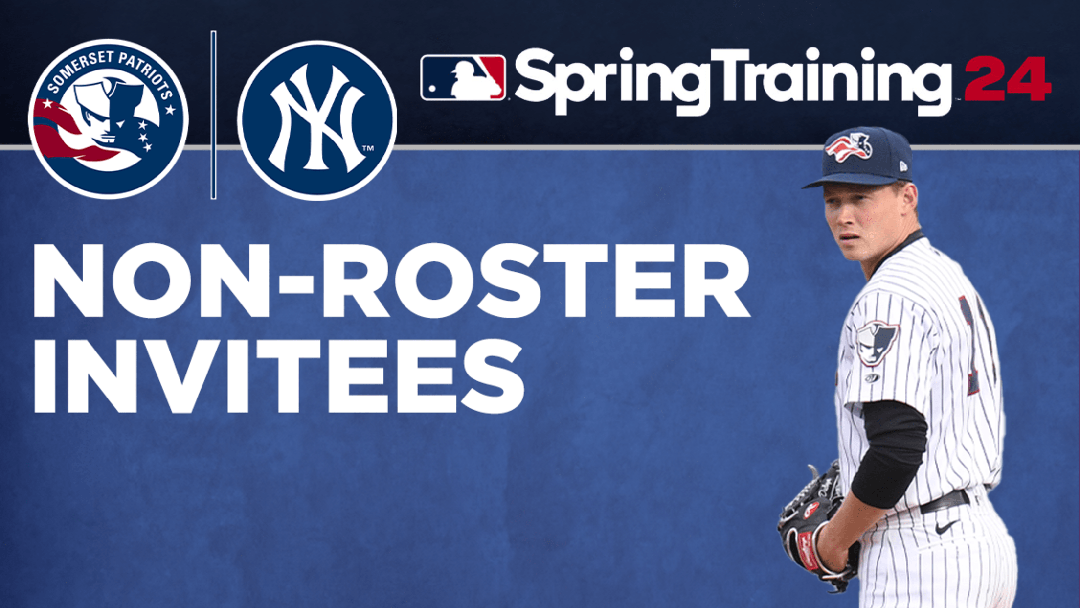 Eight Patriots Invited To 2024 Yankees Major League Spring Training