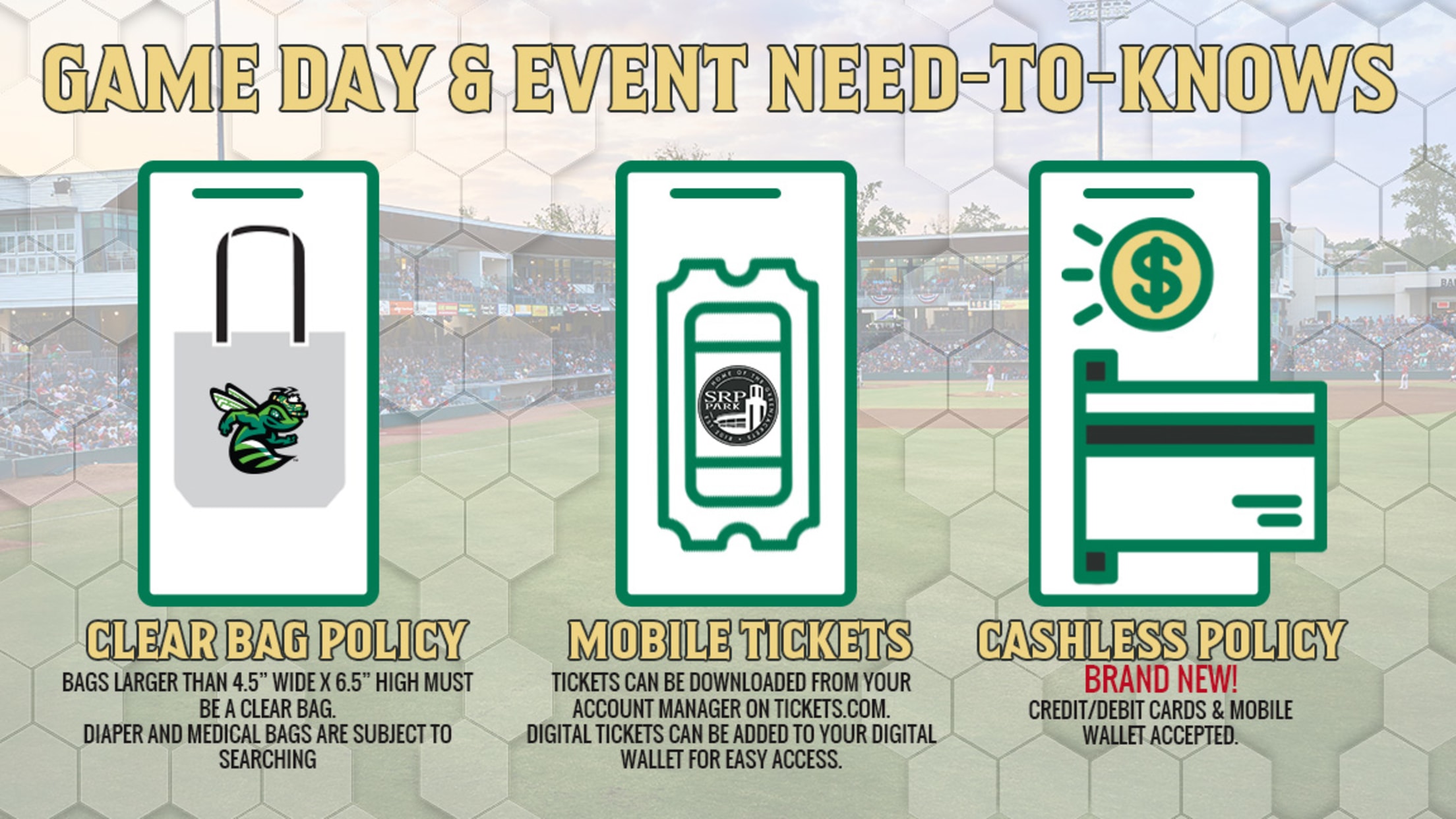 Srp Park Clear Bag Policy