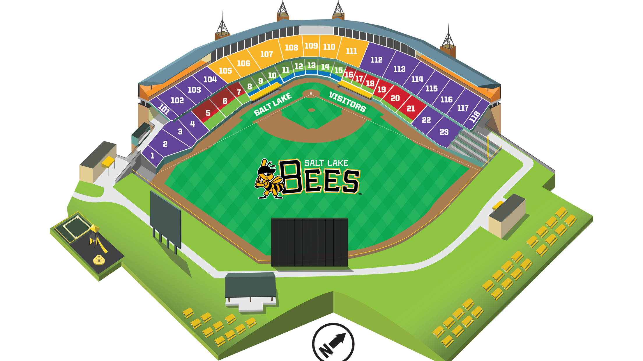 Salt Lake Bees Ticket Packages Bees