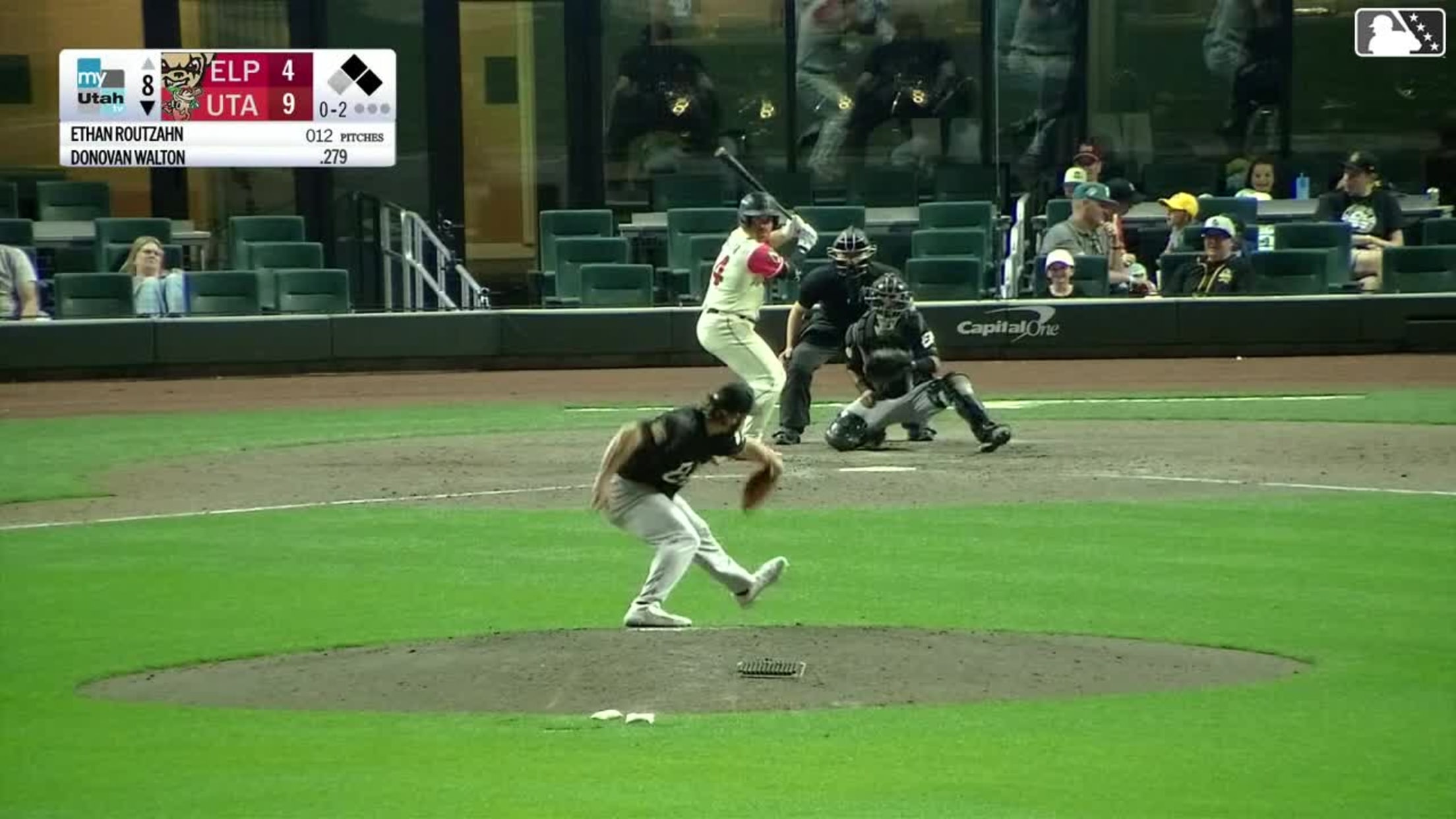 Ethan Routzahn In play, run(s) to Donovan Walton