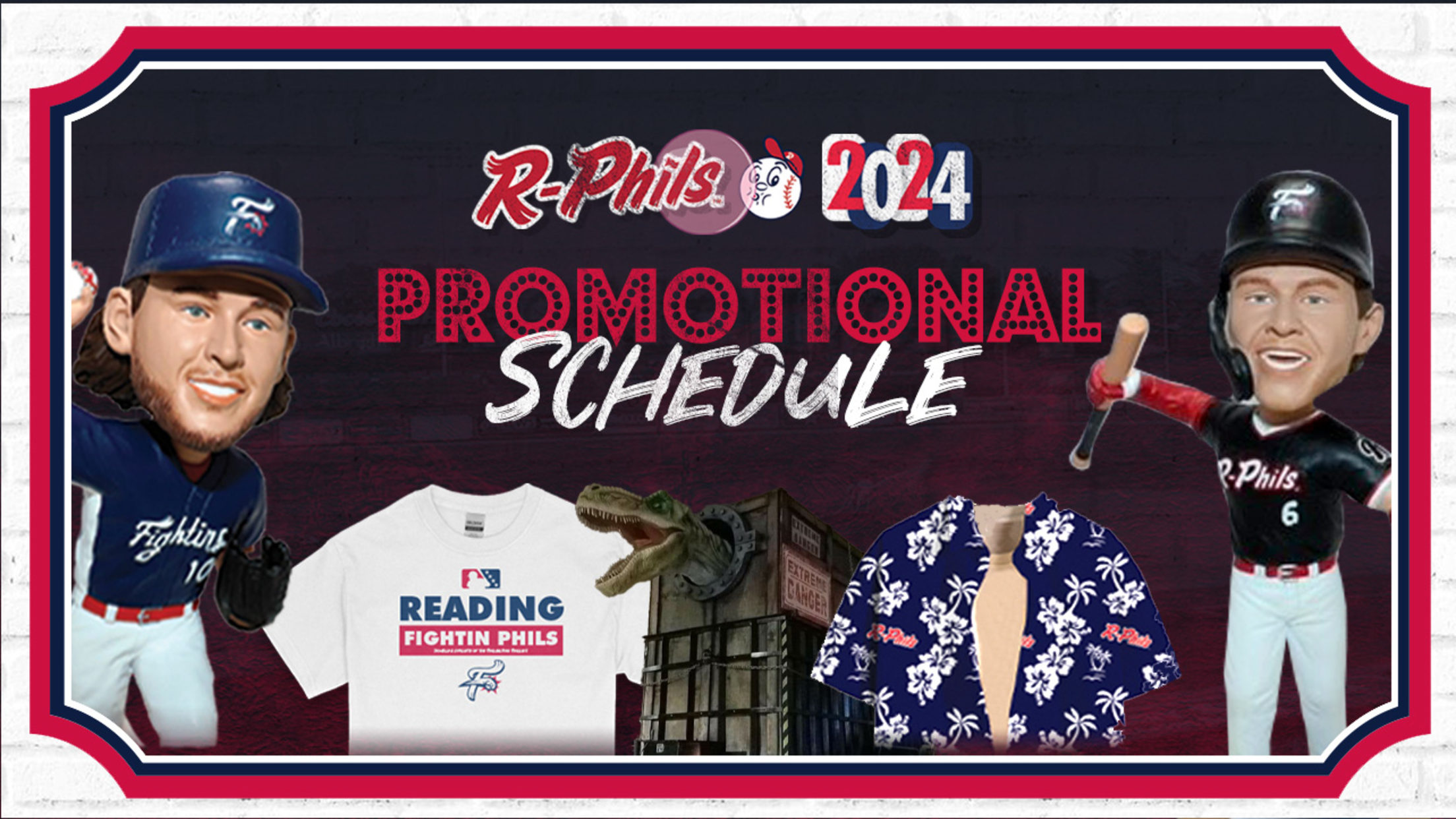 Fightin Phils Unveil 2024 Promotional Schedule