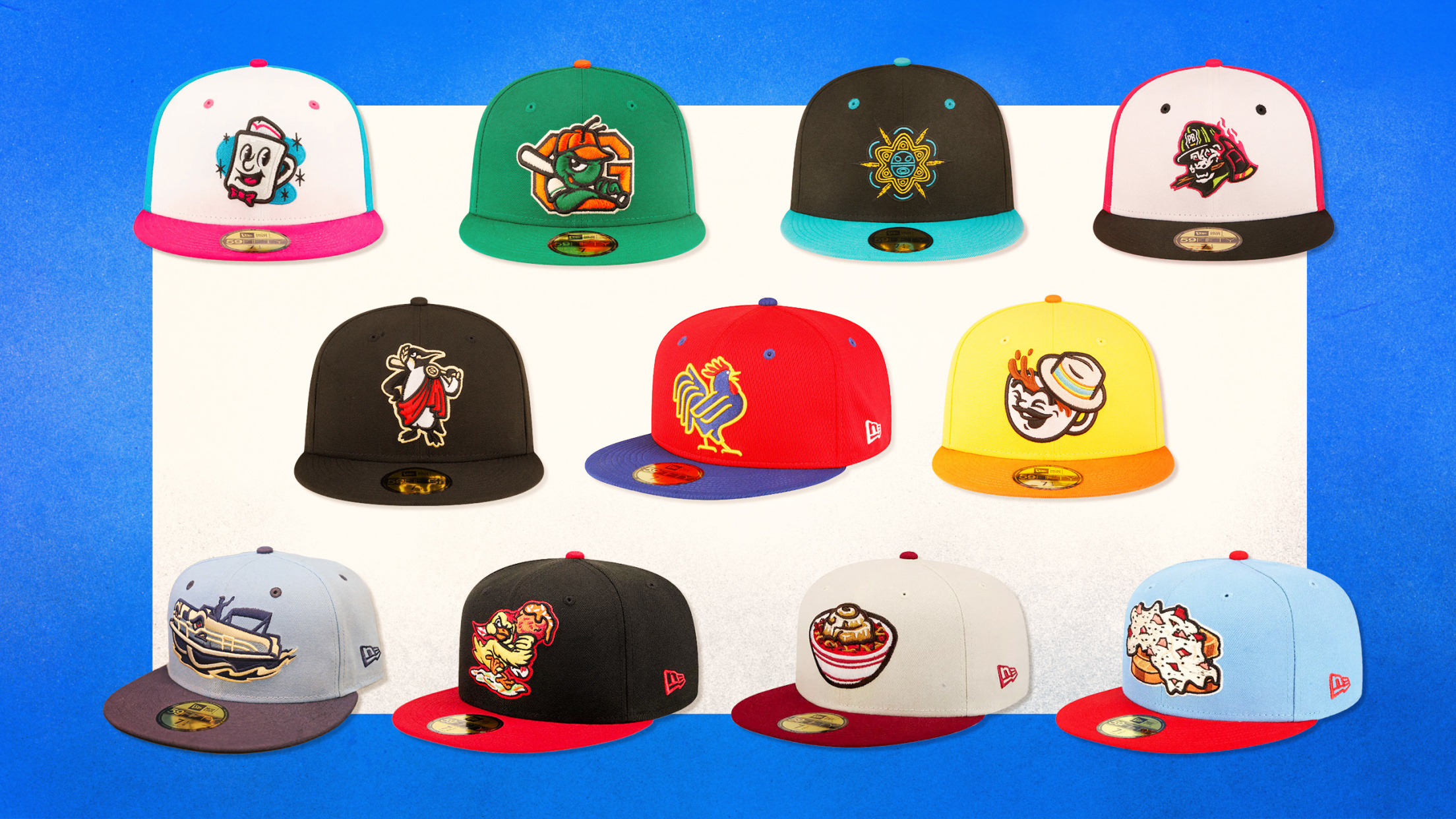 Fun Minor League Baseball caps for 2024 Mexican League