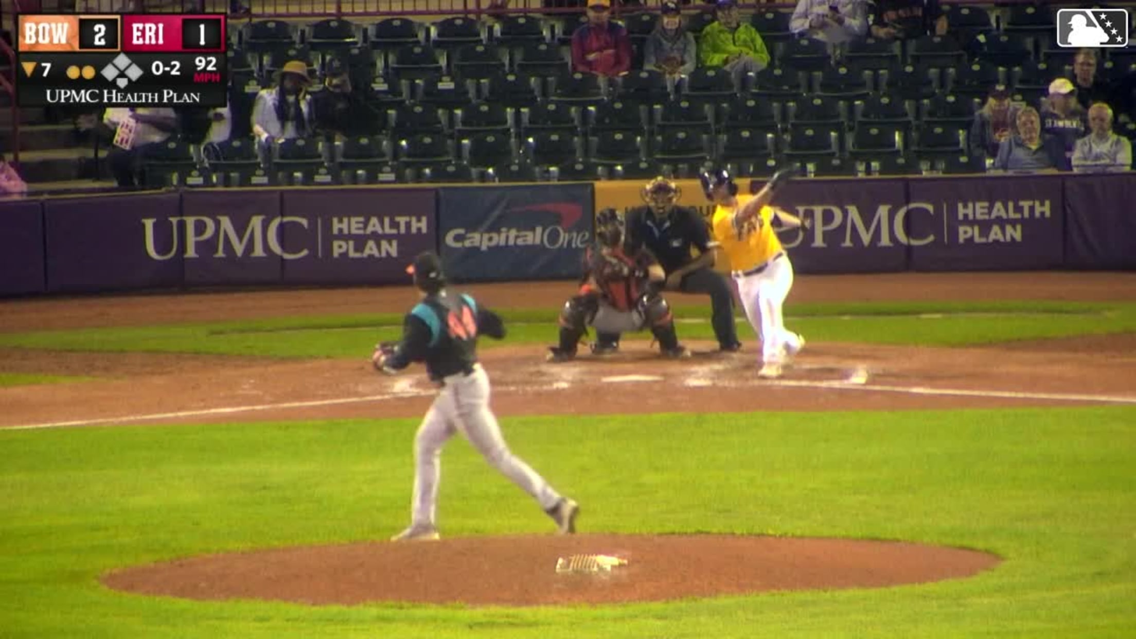 Patrick Reilly's sixth strikeout of the game