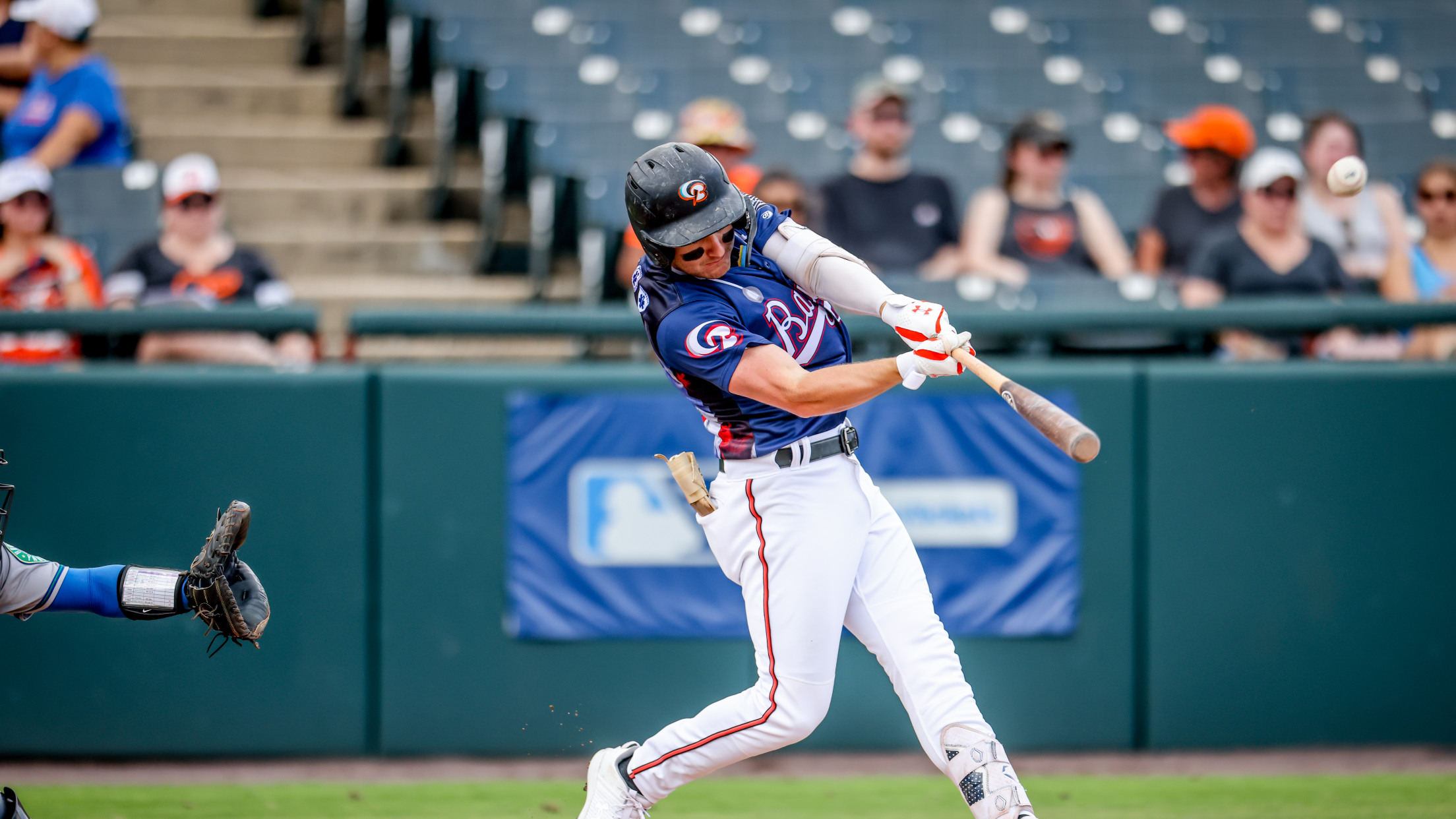 Baysox bats struggle in Sunday rubber match
