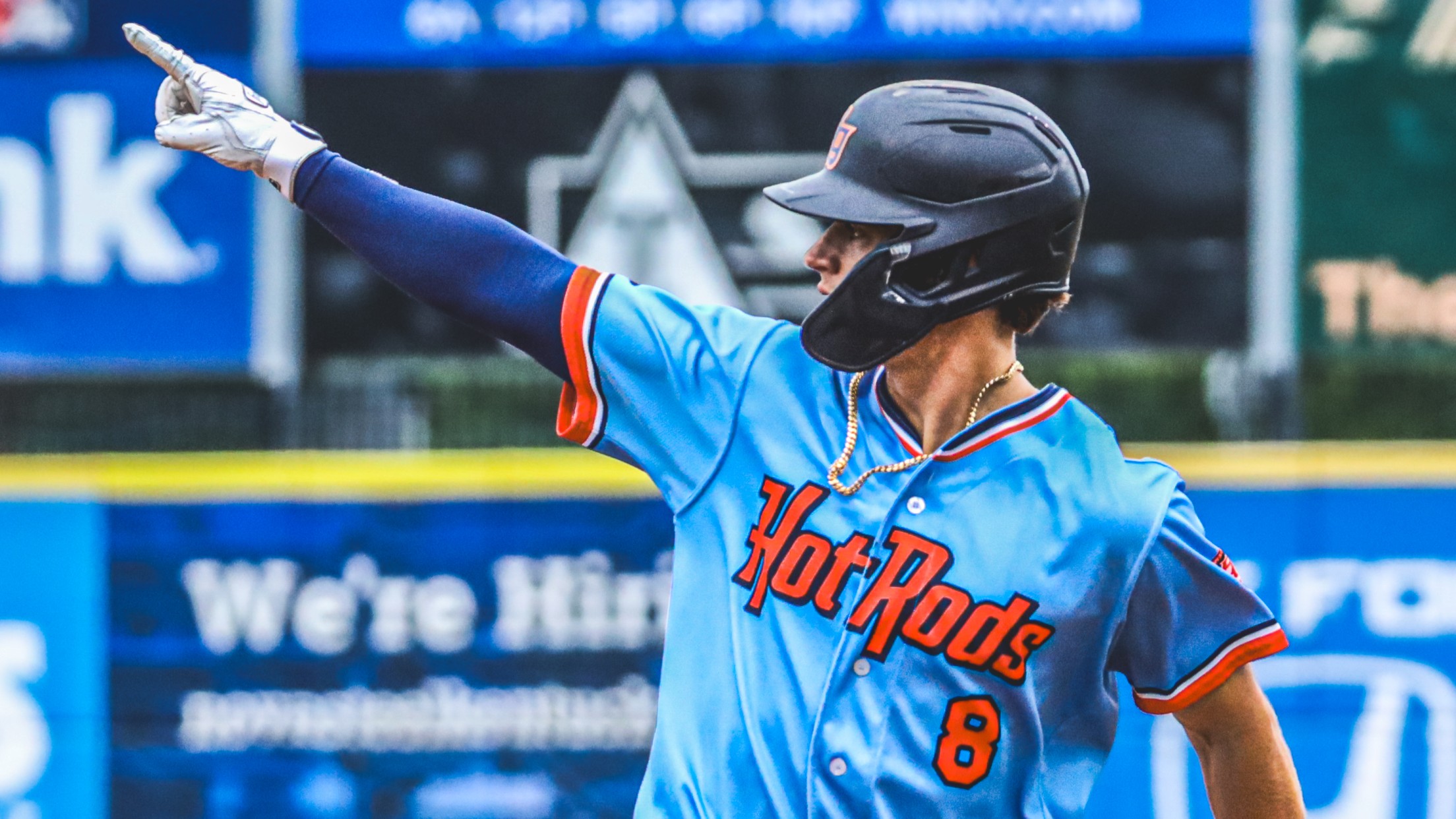 Williams Drives in Five Runs on Four Hits, Hot Rods Down Drive 14-3 ...