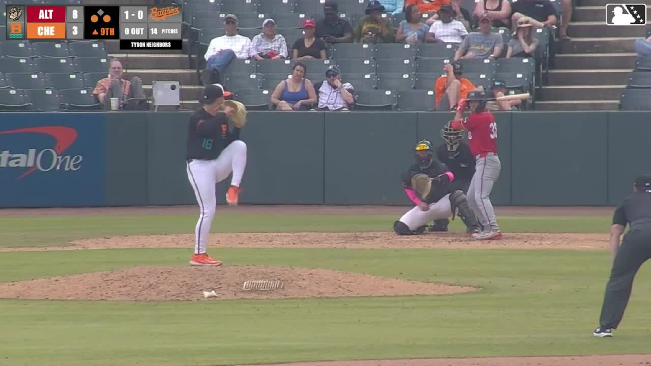 Tyson Neighbors Ball to Will Taylor
