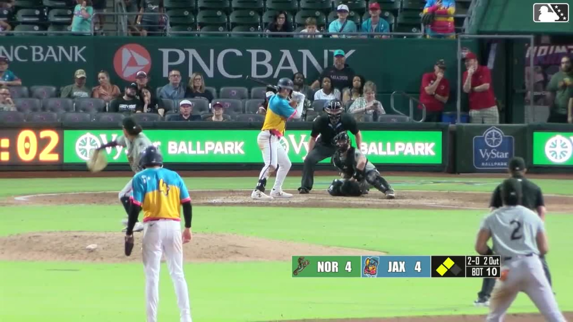 Cody Morissette hits a grand slam (1) to right field. Deyvison De Los Santos scores. Andrew Pintar scores. Jesús Bastidas scores.
