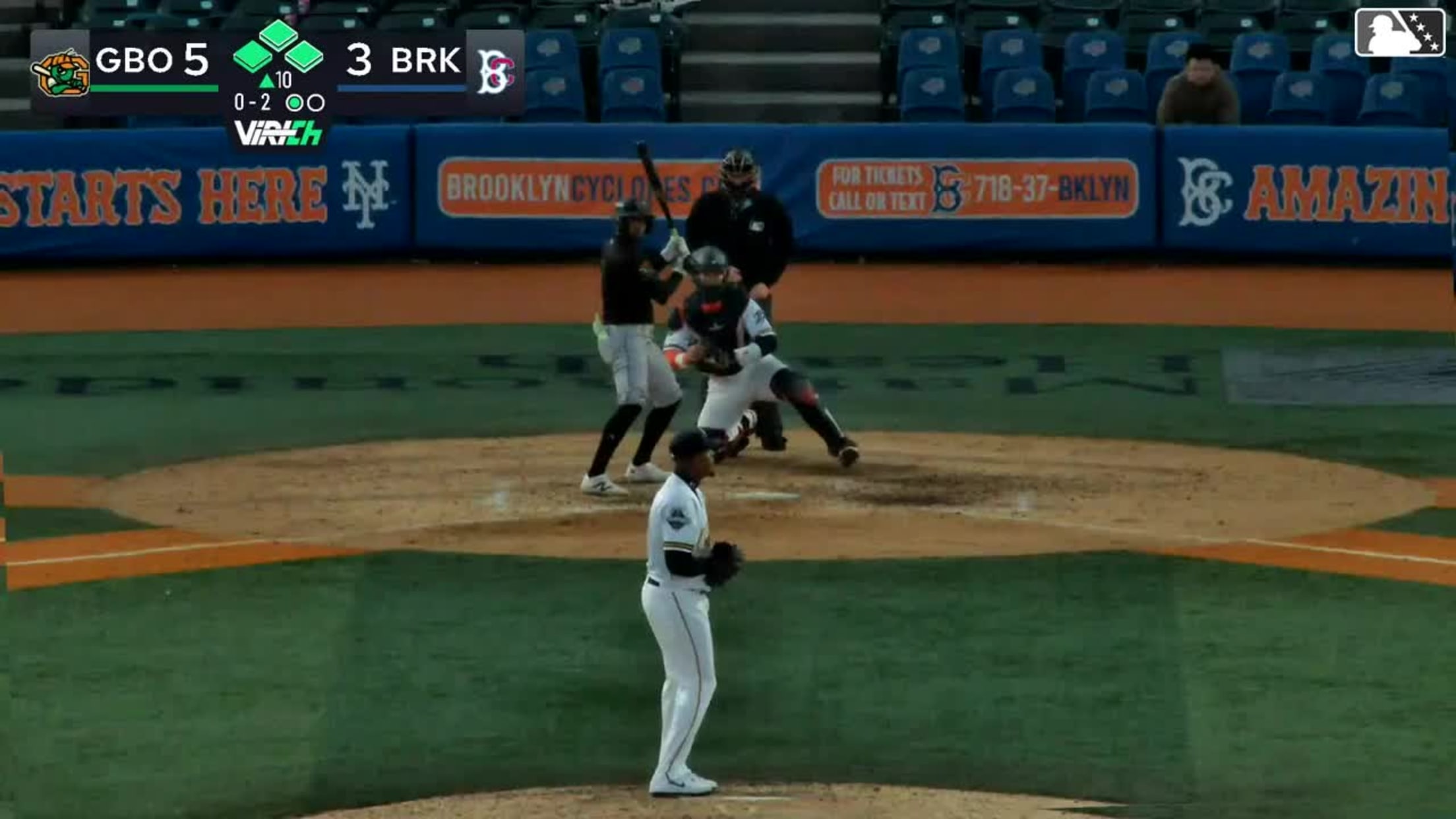 Felix Cepeda In play, run(s) to Shalin Polanco