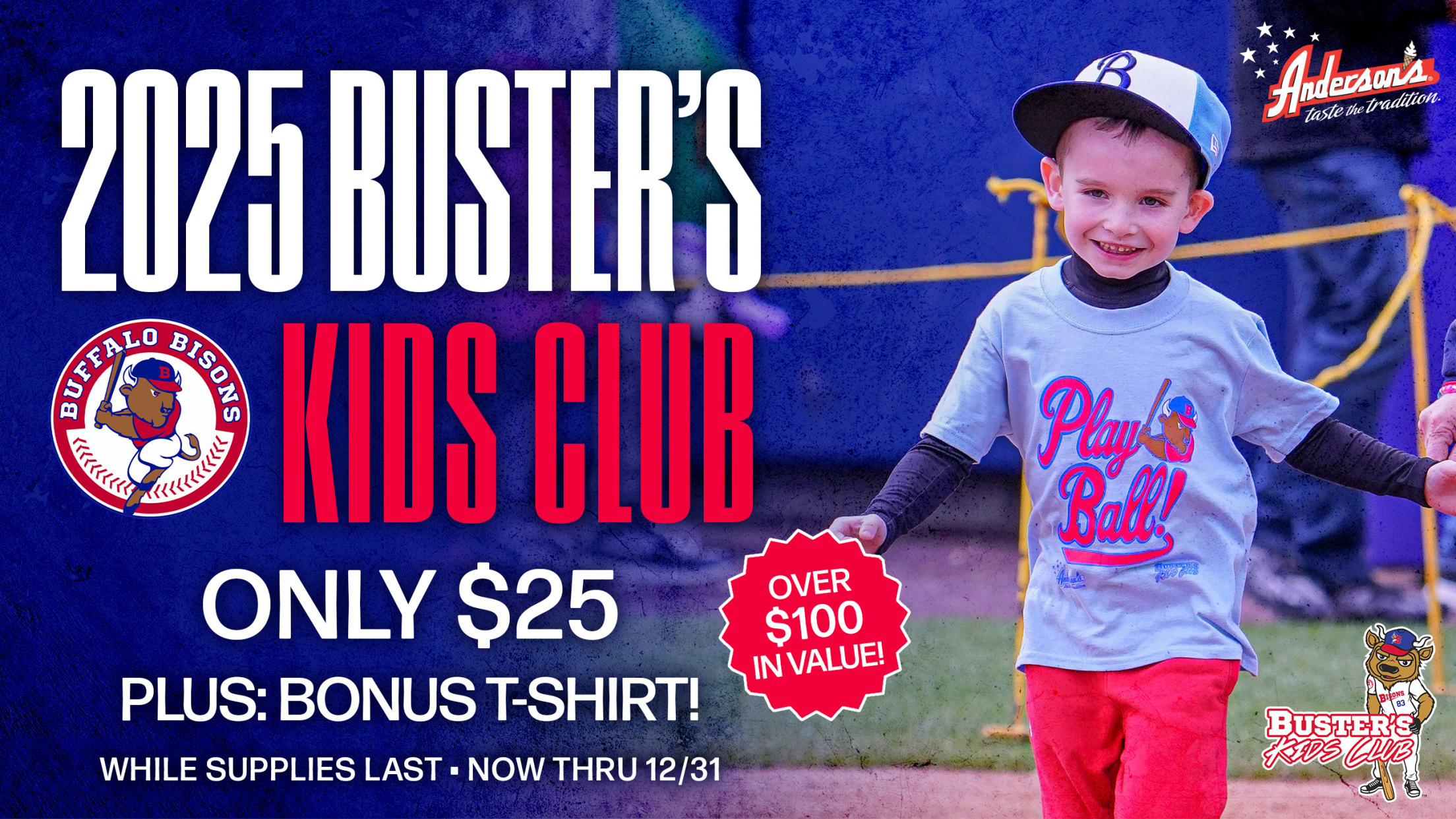 Bisons Kids Club 2025 Memberships | Bisons