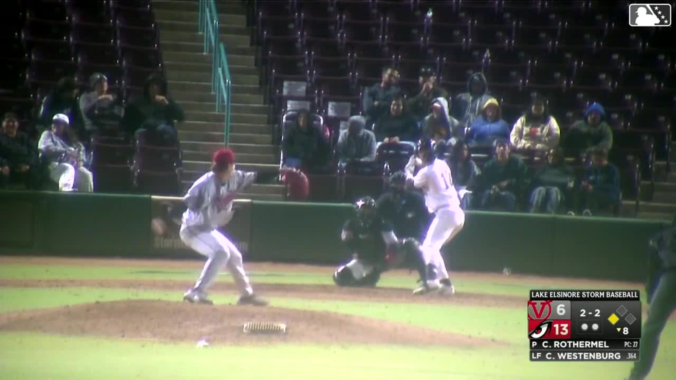 Collin Rothermel In play, run(s) to Conner Westenburg