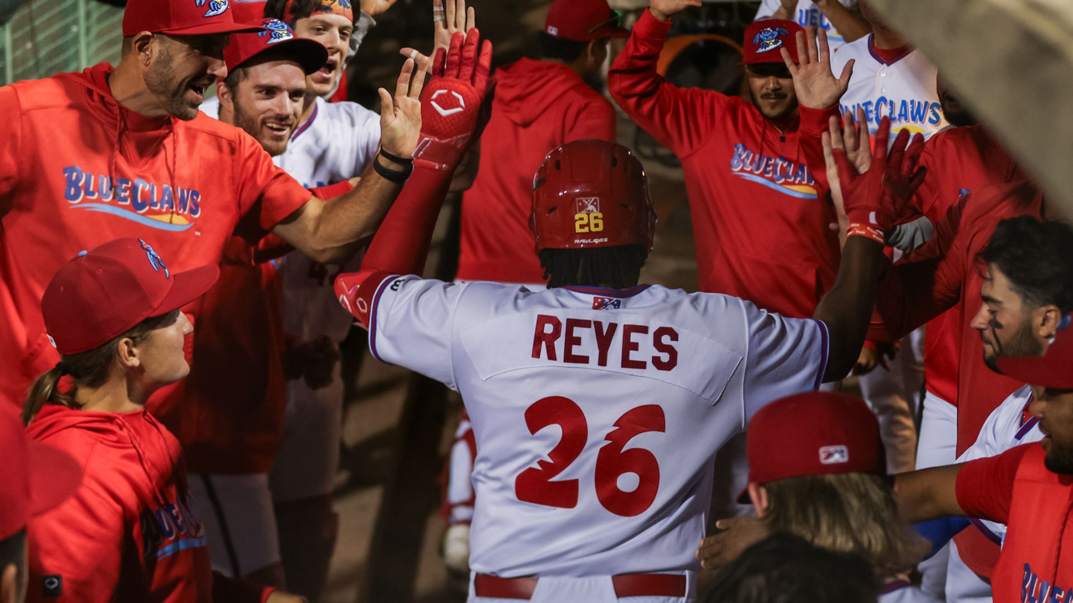 Reyes, Boyd Go Back to Back, Claws Win 5-1 Saturday in Brooklyn | MiLB.com