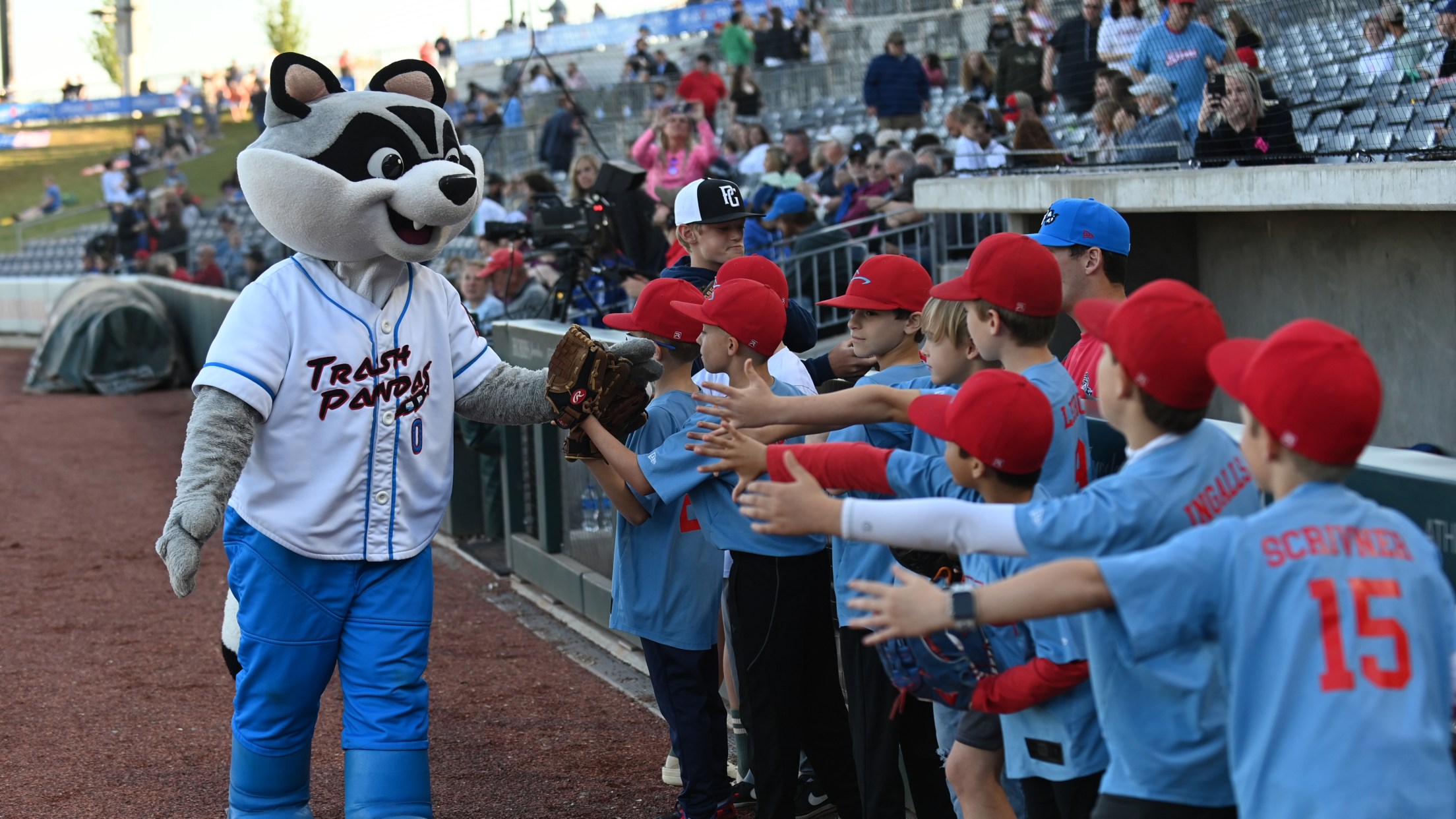 Rocket City Trash Pandas Sprocket's Kids Club Trash Pandas